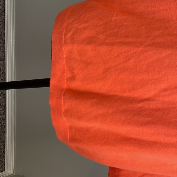 TALBOTS Orange Button Front Lightweight Sweater Cardigan Size LP - Picture 10 of 11